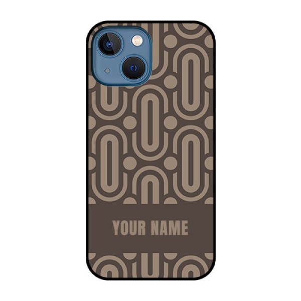 iPhone 13 Mini Custom Glass Phone Case - Captivating Zero Pattern Design iPhone 13 Mini Custom Glass Phone Case - Captivating Zero Pattern Design