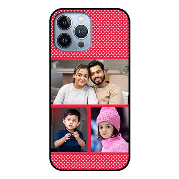 iPhone 13 Pro Max Personalized Glass Phone Case - Bulk Pic Upload Design iPhone 13 Pro Max Personalized Glass Phone Case - Bulk Pic Upload Design