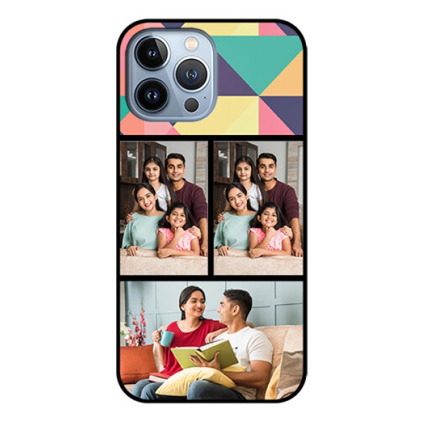 iPhone 13 Pro Max Custom Glass Phone Case - Bulk Pic Upload Design