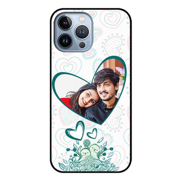 iPhone 13 Pro Max Photo Printing on Glass Case - Premium Couple Design iPhone 13 Pro Max Photo Printing on Glass Case - Premium Couple Design