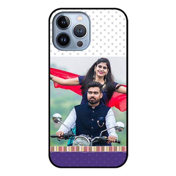 iPhone 13 Pro Max Photo Printing on Glass Case - Cute Family Design