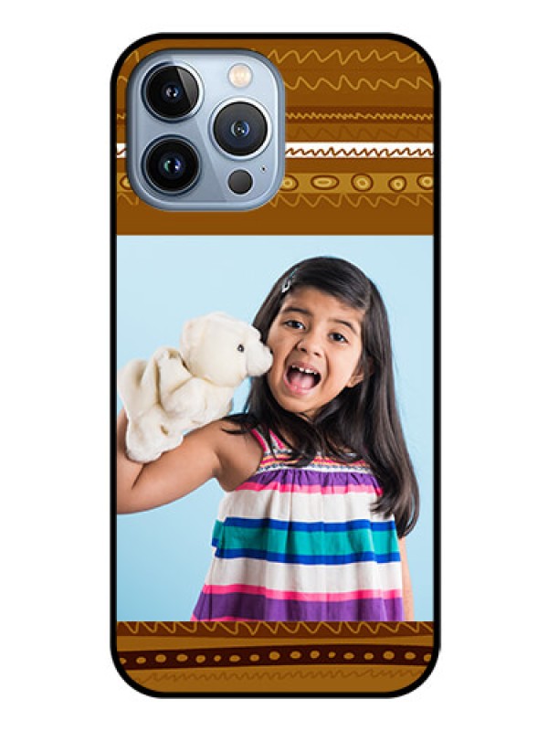 Custom iPhone 13 Pro Max Custom Glass Phone Case - Friends Picture Upload Design