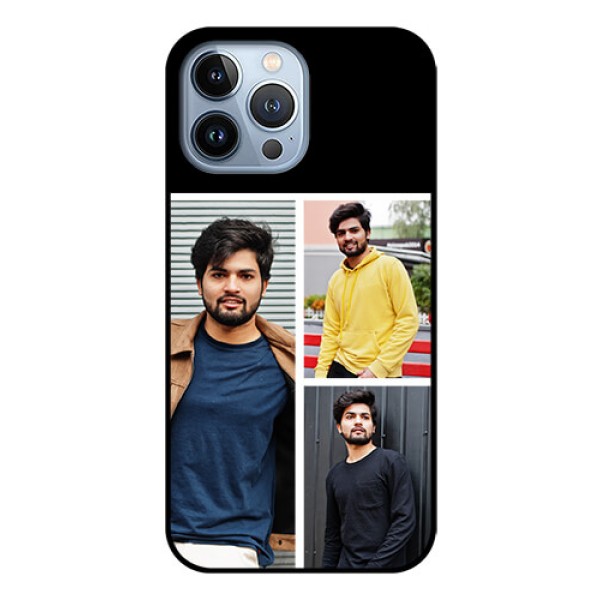 iPhone 13 Pro Max Photo Printing on Glass Case - Upload Multiple Picture Design