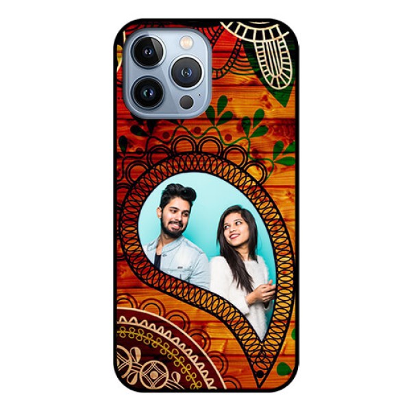 iPhone 13 Pro Max Personalized Glass Phone Case - Abstract Colorful Design iPhone 13 Pro Max Personalized Glass Phone Case - Abstract Colorful Design