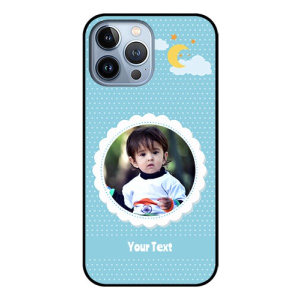 iPhone 13 Pro Max Personalised Glass Phone Case - Violet Pattern Design iPhone 13 Pro Max Personalised Glass Phone Case - Violet Pattern Design