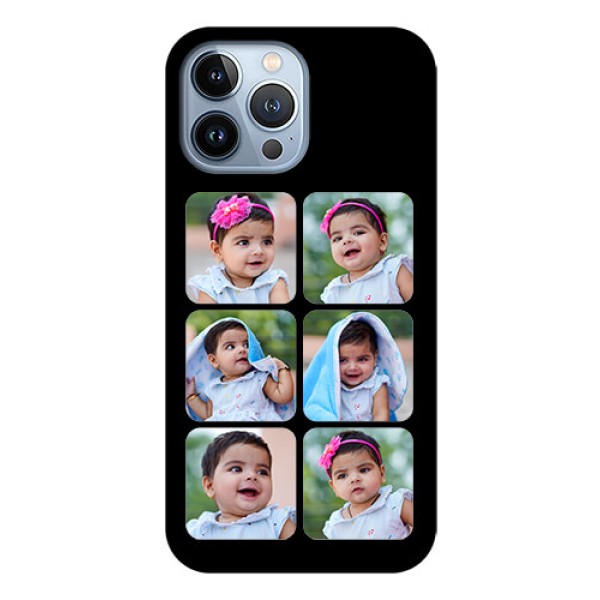 iPhone 13 Pro Max Photo Printing on Glass Case - Multiple Pictures Design