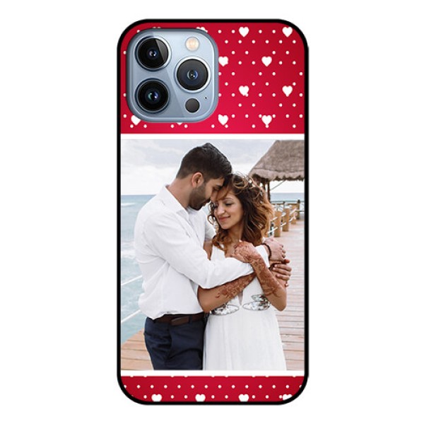 iPhone 13 Pro Max Photo Printing on Glass Case - Hearts Mobile Case Design iPhone 13 Pro Max Photo Printing on Glass Case - Hearts Mobile Case Design