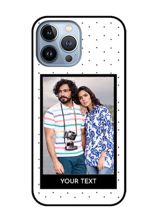 iPhone 13 Pro Max Photo Printing on Glass Case - Premium Design