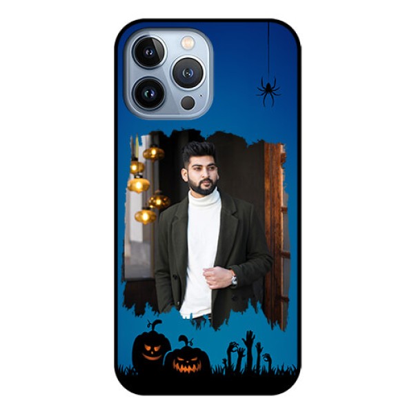 iPhone 13 Pro Max Photo Printing on Glass Case - with pro Halloween design iPhone 13 Pro Max Photo Printing on Glass Case - with pro Halloween design