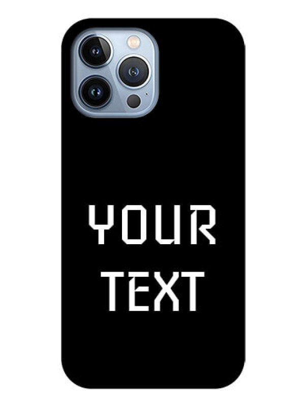 Custom iPhone 13 Pro Max Your Name on Glass Phone Case