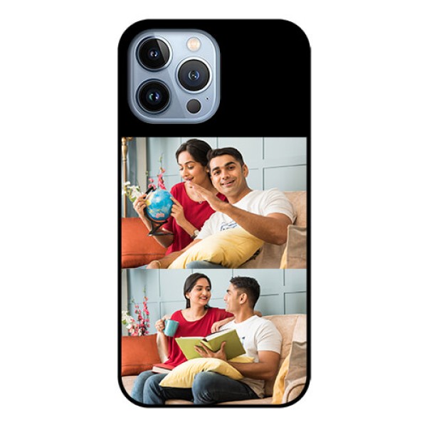 iPhone 13 Pro Max 2 Images on Glass Phone Cover