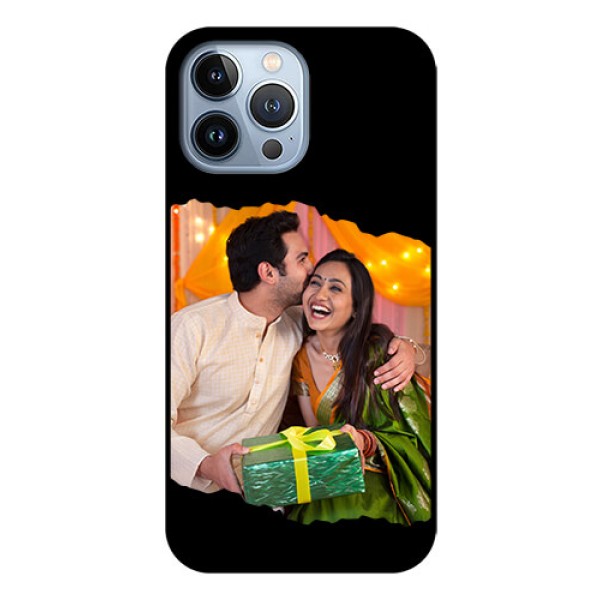 iPhone 13 Pro Max Custom Glass Phone Case - Tear-off Design