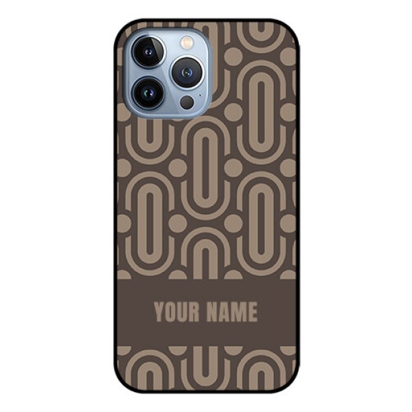 iPhone 13 Pro Max Custom Glass Phone Case - Captivating Zero Pattern Design iPhone 13 Pro Max Custom Glass Phone Case - Captivating Zero Pattern Design