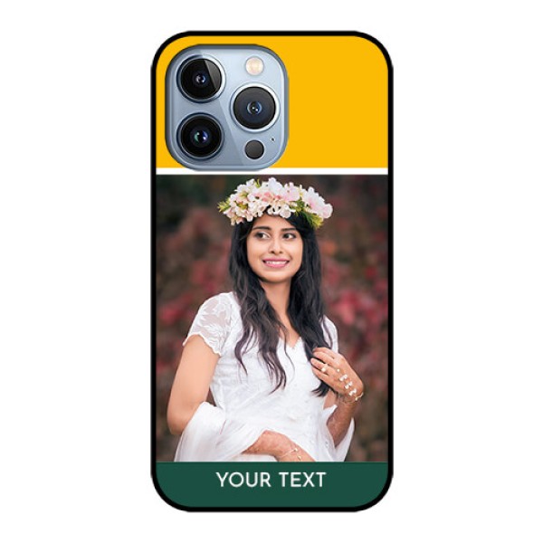 iPhone 13 Pro Photo Printing on Glass Case - Love You Design iPhone 13 Pro Photo Printing on Glass Case - Love You Design