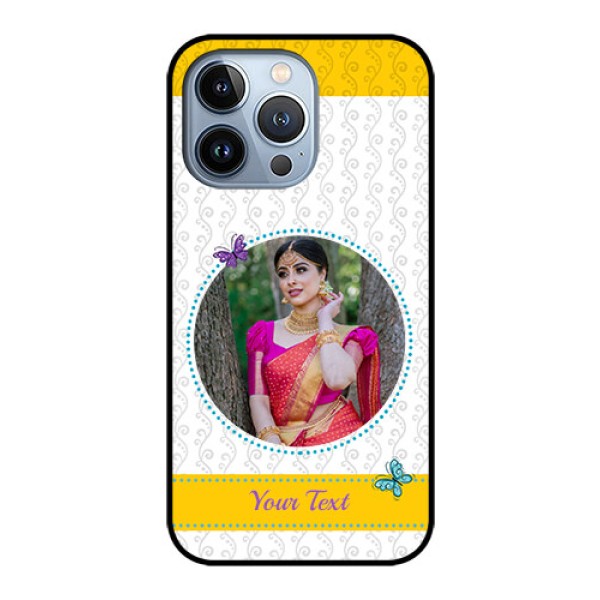 iPhone 13 Pro Custom Glass Mobile Case - Girls Premium Case Design