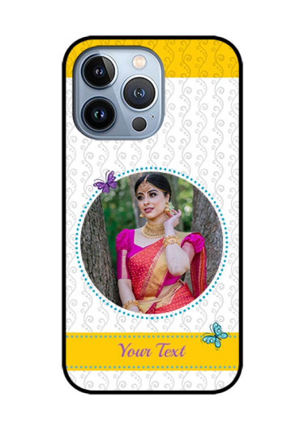 iPhone 13 Pro Custom Glass Mobile Case - Girls Premium Case Design