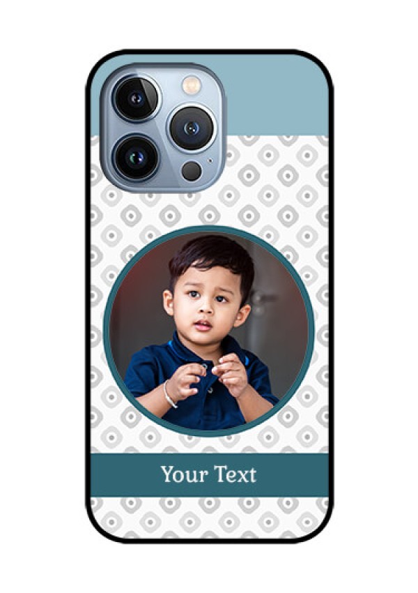 iPhone 13 Pro Personalized Glass Phone Case - Premium Cover Design