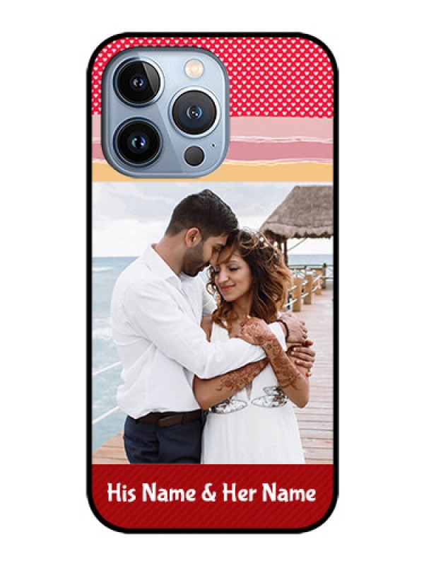 Custom iPhone 13 Pro Custom Glass Mobile Case - Premium Case Design