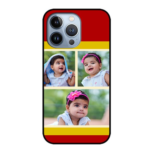 iPhone 13 Pro Custom Glass Mobile Case - Multiple Pic Upload Design iPhone 13 Pro Custom Glass Mobile Case - Multiple Pic Upload Design