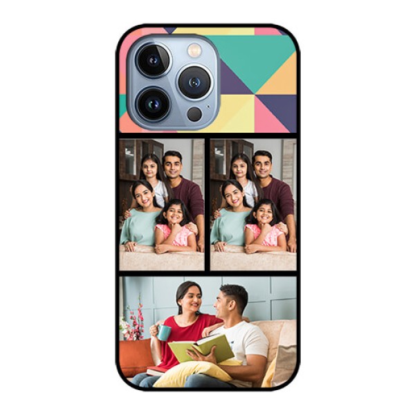 iPhone 13 Pro Custom Glass Phone Case - Bulk Pic Upload Design