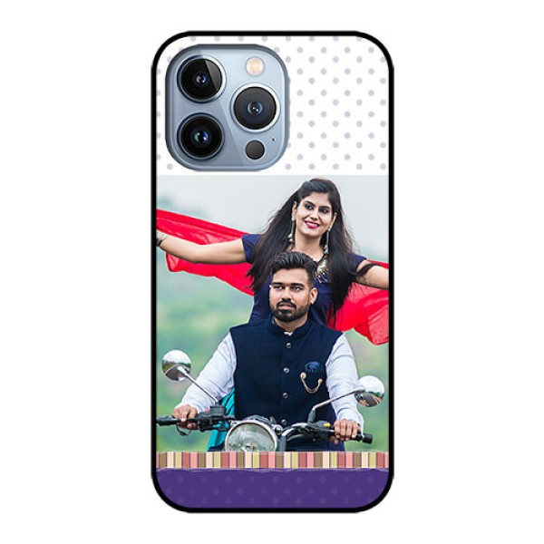 iPhone 13 Pro Photo Printing on Glass Case - Cute Family Design