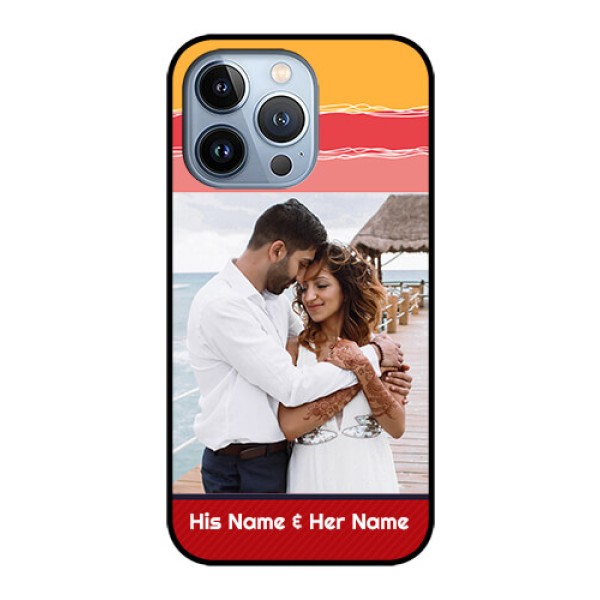 iPhone 13 Pro Custom Glass Mobile Case - Colorful Case Design