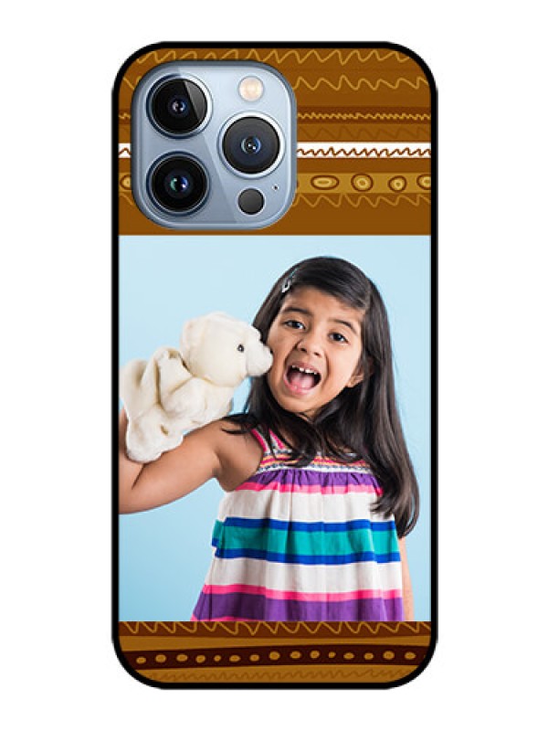 Custom iPhone 13 Pro Custom Glass Phone Case - Friends Picture Upload Design