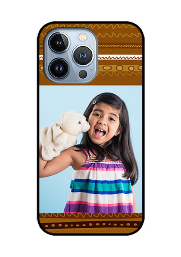 iPhone 13 Pro Custom Glass Phone Case - Friends Picture Upload Design
