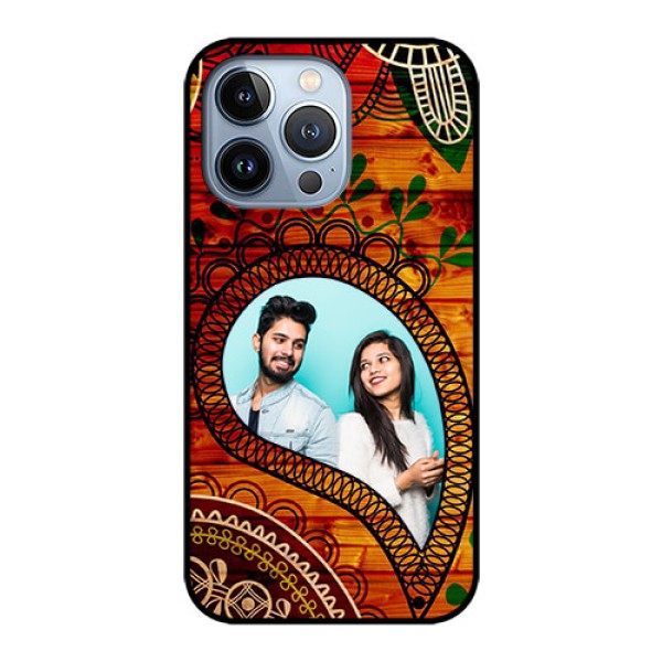 iPhone 13 Pro Personalized Glass Phone Case - Abstract Colorful Design iPhone 13 Pro Personalized Glass Phone Case - Abstract Colorful Design