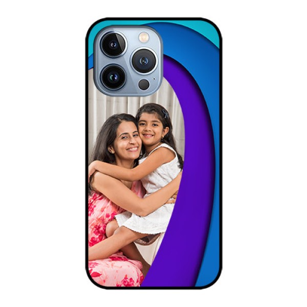 iPhone 13 Pro Photo Printing on Glass Case - Simple Pattern Design