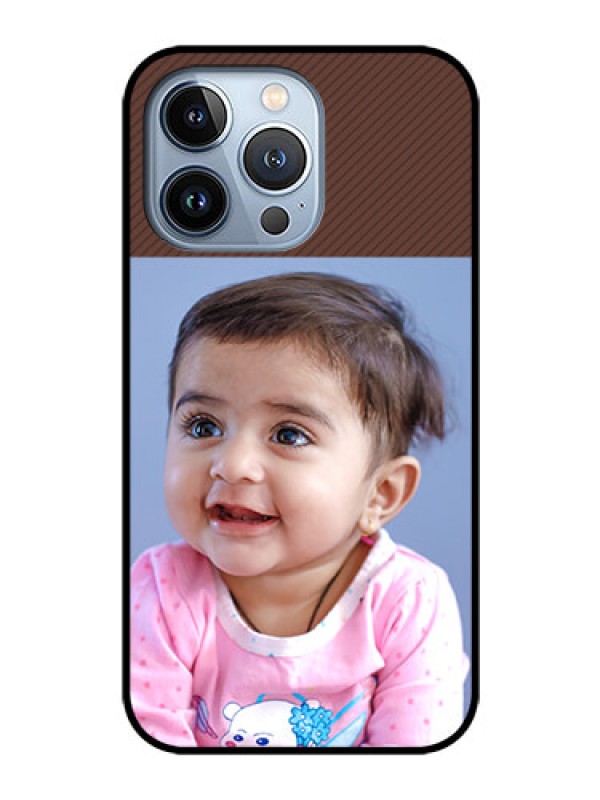 Custom iPhone 13 Pro Custom Glass Mobile Case - Elegant Case Design