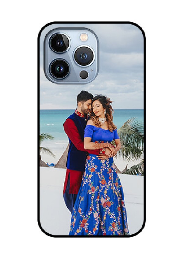 iPhone 13 Pro Photo Printing on Glass Case - Upload Full Picture Design