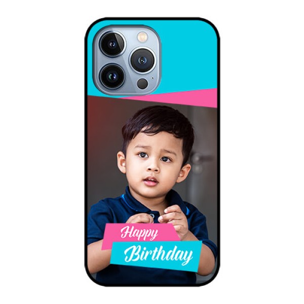 iPhone 13 Pro Personalized Glass Phone Case - Image Holder with 2 Color Design iPhone 13 Pro Personalized Glass Phone Case - Image Holder with 2 Color Design