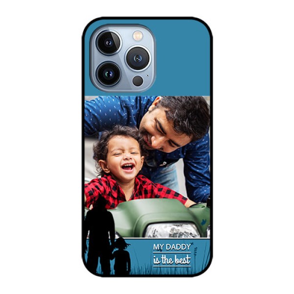 iPhone 13 Pro Custom Glass Mobile Case - Best dad design