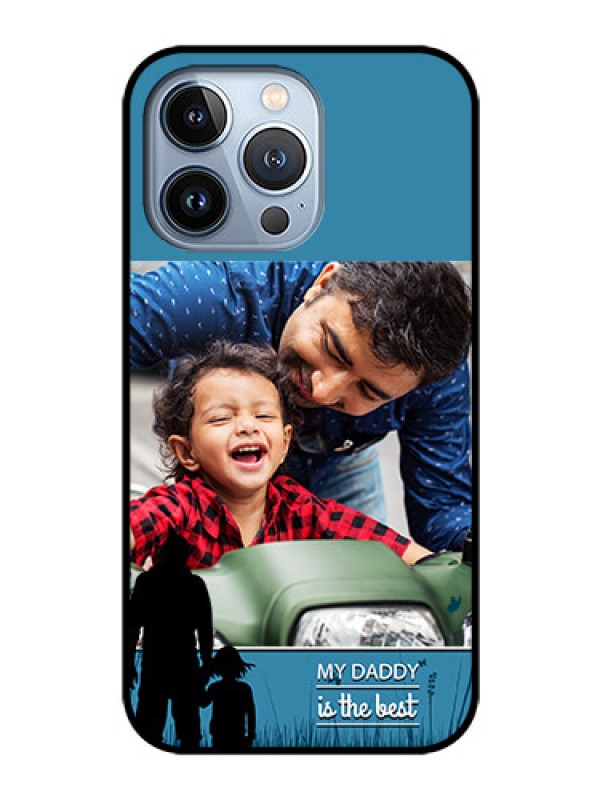 Custom iPhone 13 Pro Custom Glass Mobile Case - Best dad design