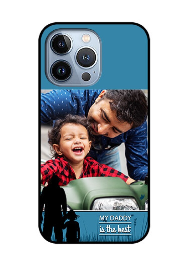 iPhone 13 Pro Custom Glass Mobile Case - Best dad design