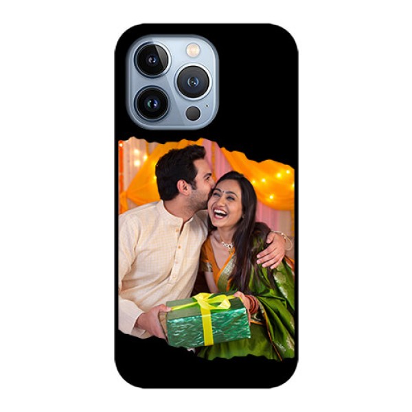 iPhone 13 Pro Custom Glass Phone Case - Tear-off Design