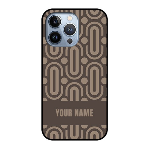 iPhone 13 Pro Custom Glass Phone Case - Captivating Zero Pattern Design iPhone 13 Pro Custom Glass Phone Case - Captivating Zero Pattern Design