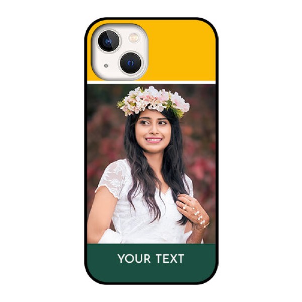 iPhone 13 Photo Printing on Glass Case - Love You Design iPhone 13 Photo Printing on Glass Case - Love You Design