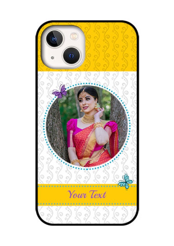 iPhone 13 Custom Glass Mobile Case - Girls Premium Case Design