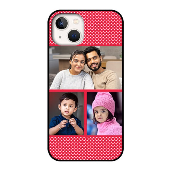 iPhone 13 Personalized Glass Phone Case - Bulk Pic Upload Design iPhone 13 Personalized Glass Phone Case - Bulk Pic Upload Design