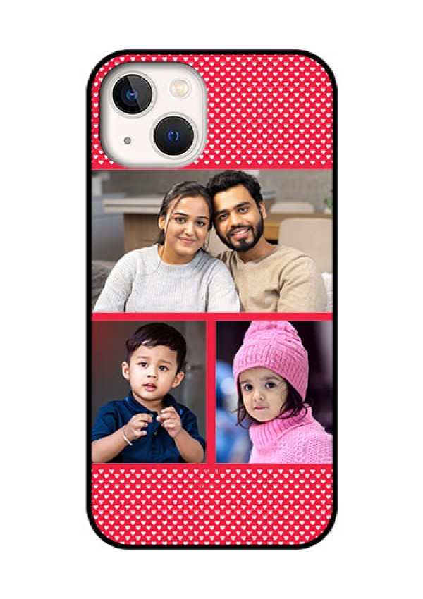 iPhone 13 Personalized Glass Phone Case - Bulk Pic Upload Design