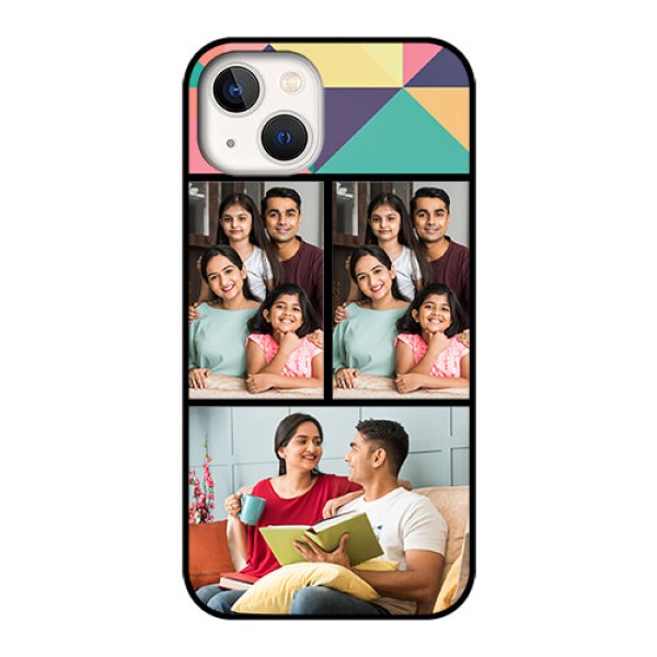 iPhone 13 Custom Glass Phone Case - Bulk Pic Upload Design