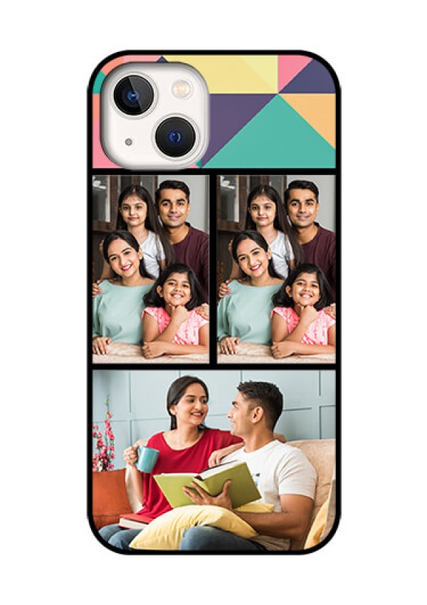 iPhone 13 Custom Glass Phone Case - Bulk Pic Upload Design