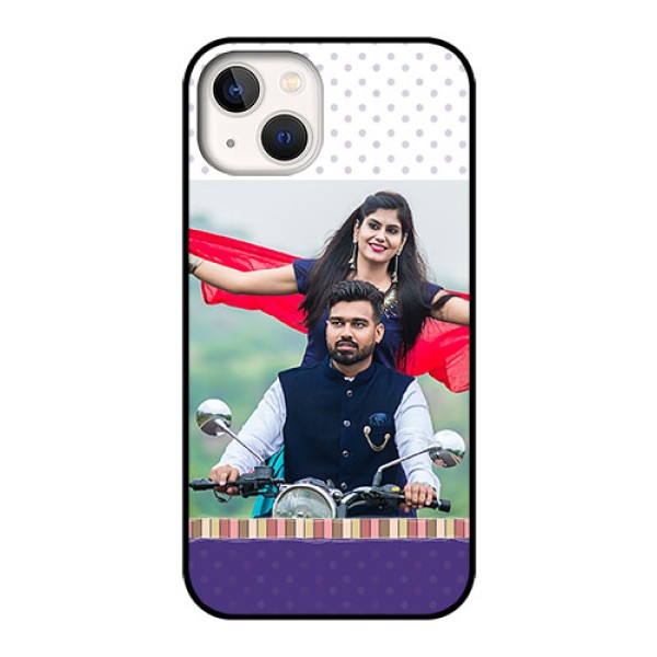iPhone 13 Photo Printing on Glass Case - Cute Family Design