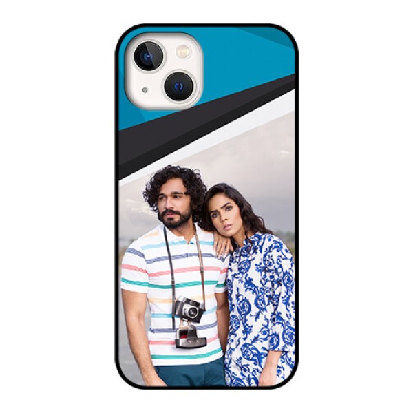 iPhone 13 Photo Printing on Glass Case - Simple Pattern Photo Upload Design iPhone 13 Photo Printing on Glass Case - Simple Pattern Photo Upload Design
