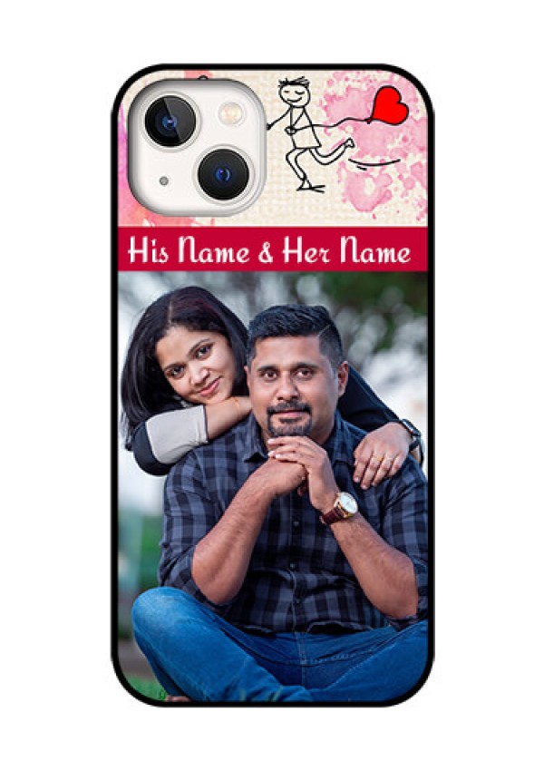 iPhone 13 Photo Printing on Glass Case - You and Me Case Design
