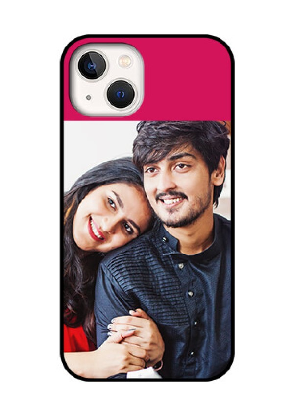 iPhone 13 Custom Glass Mobile Case - Anniversary Cover Design