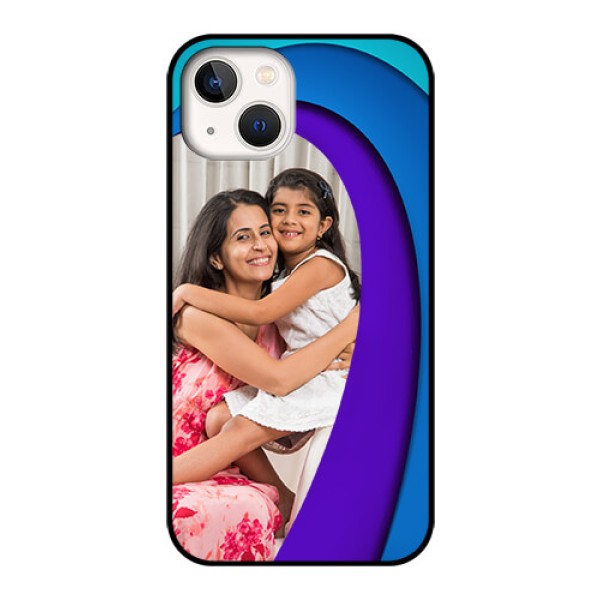 iPhone 13 Photo Printing on Glass Case - Simple Pattern Design