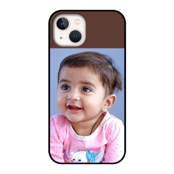 iPhone 13 Custom Glass Mobile Case - Elegant Case Design